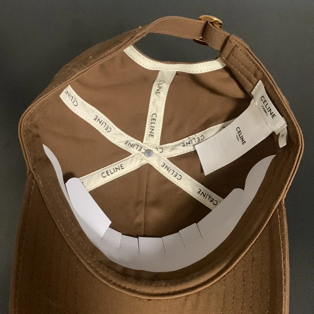 Brown Cap with White Logo - Picture 4 of 4